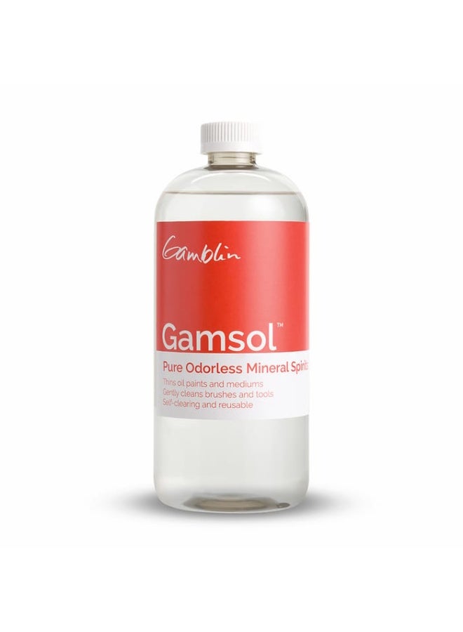 Gamsol Pure Odorless Mineral Spirits - 1Ltr